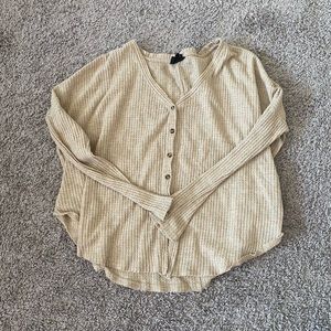 urban outfitters waffle knit sweater